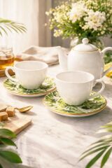 PORSELEN ÇAY KAHVE FİNCANI TAKIMI 2 KİŞİLİK