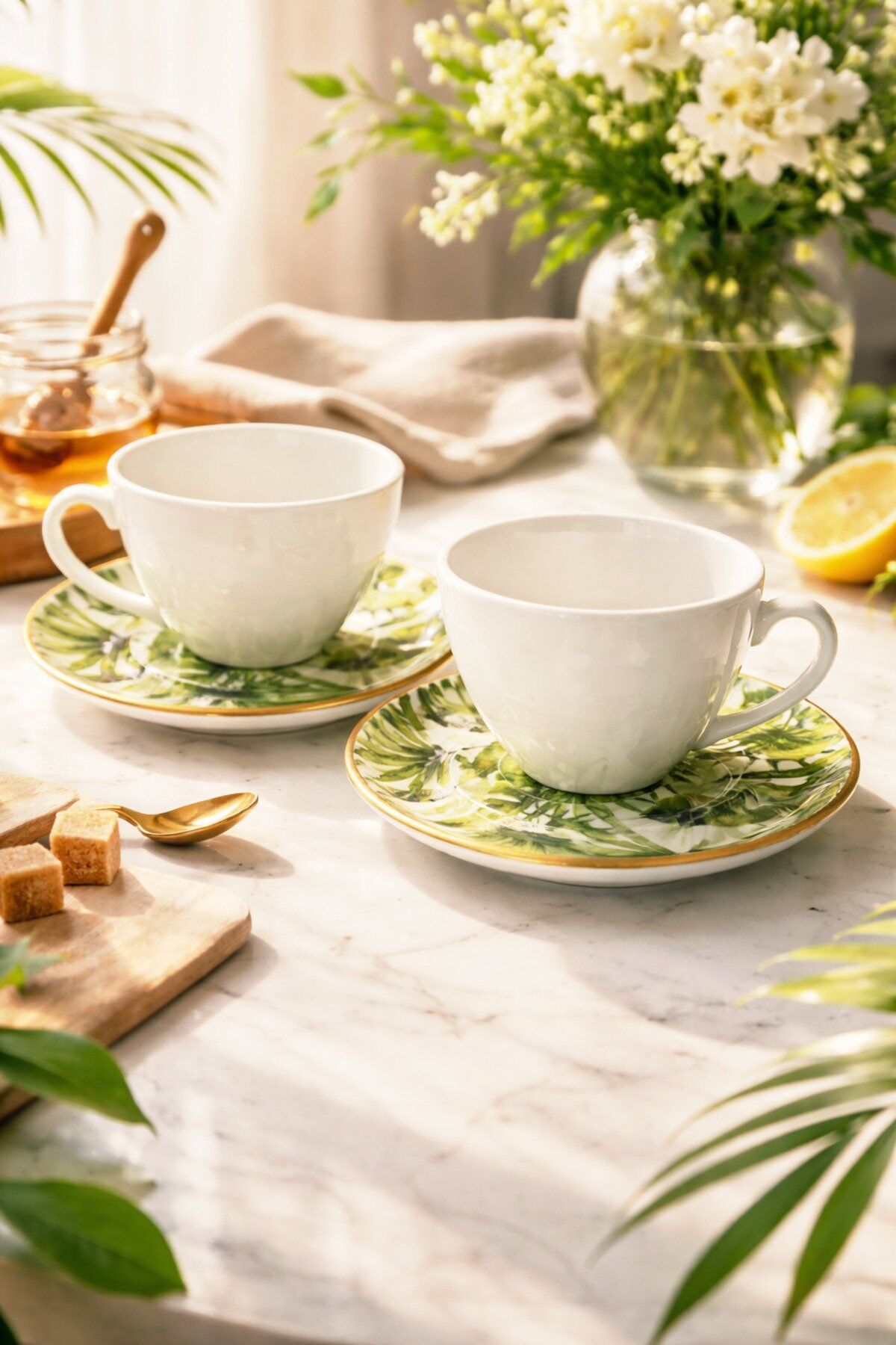 PORSELEN ÇAY KAHVE FİNCANI TAKIMI 2 KİŞİLİK