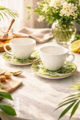 PORSELEN ÇAY KAHVE FİNCANI TAKIMI 2 KİŞİLİK