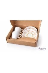 PORSELEN TÜRK KAHVESİ FİNCANI 2 KİŞİLİK