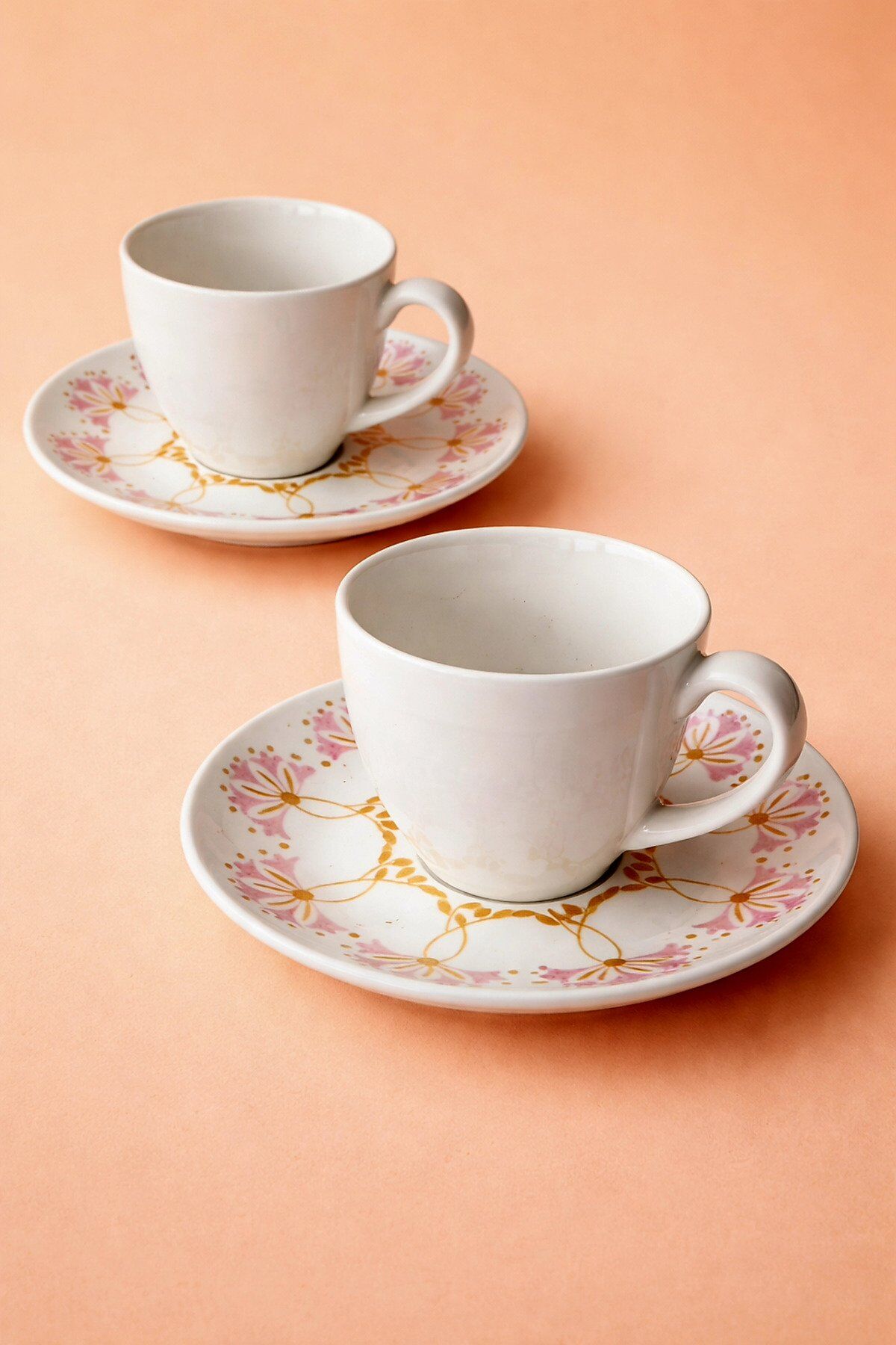 PORSELEN TÜRK KAHVESİ FİNCANI 2 KİŞİLİK