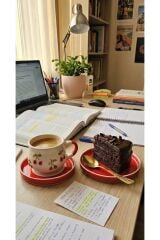 KİRAZ MOTİFLİ TOMBUL FİNCAN TABAKLI TAKIM